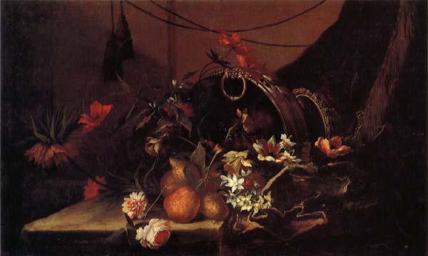 MONNOYER, Jean-Baptiste Flowers and Fruit Germany oil painting art